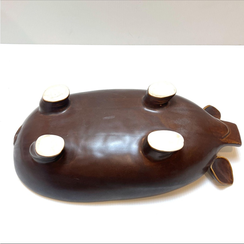 Vintage ceramic pig serving dish - Picture 6 of 8